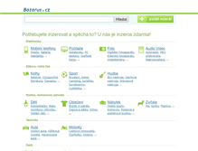 Tablet Screenshot of bazarus.cz
